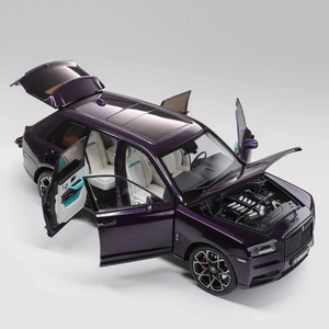 Rolls-Royce Cullinan Purple Edición Concesionario, SUV Ultra Lujoso de Metal Fundido a Presión, Escala 1:18, Modelo Coleccionable Premium con Detalles Completos - Product Image 6