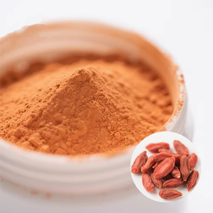 Çin Wolfberry toptan saf Wolfberry özü 10%-50% polisakkaritler kurt üzümü toz doğal <span class=keywords><strong>Lycium</strong></span> Barbarum özü - Product Image 5