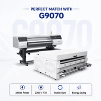 Horno agitador de polvo DTF de 64 pulgadas/160 cm de nuevo diseño 2026 para impresora DTF de formato ancho G9070 con purificador de humo