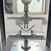 RIGHT 20KN Metal Material Four Point Universal Bending Strength Tester with Delta Servo Motor 0.5% Accuracy for Aluminum Bars