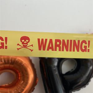 Promoción de Halloween, suministros para fiestas, cinta de advertencia de aislamiento de calavera para KTV, habitación secreta y decoración de restaurante, tema de Bar - Product Image 5