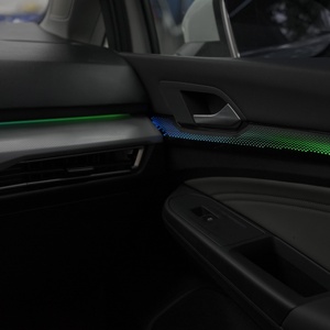 Lumière ambiante de voiture RHD, panneau lumineux électroluminescent avec 7 couleurs pour le logo du tableau de bord et la décoration des seuils de porte - Product Image 5