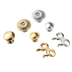 Furniture Handle And <b>Knob</b> Zinc Alloy Single Hole <b>Cabinet</b> Drawer Modern Minimalist European Style Durable Novelty Shape - Product Image 5