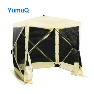 Yumuq màn hình ngoài trời cắm trại Lều/Pop up dù để che nắng cho 4 người bên gia đình trong vườn/sân sau/Khu cắm trại - Product Image 1