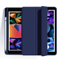 Smart Air 4/5th Kids Folio Étui en cuir pour iPad Air6/7 Génération 11 pouces Housse pour tablette Matériau PU antichoc pour la protection
