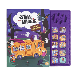 Sing-Alongs 10 boutons Safe & Sound Book Interactive Halloween Jouets éducatifs pour les enfants Apprentissage Livres avec <span class=keywords><strong>musique</strong></span> - Product Image 1