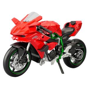Modèle de moto <span class=keywords><strong>H2R</strong></span> en métal 1:9 avec fonction de pulvérisation, simulation de son et de lumière de grande moto, jouet - Product Image 6