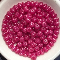 Rubis simulé de coupe émeraude à changement de couleur poli en gros - Pierre précieuse en vrac opaque pour bijoux