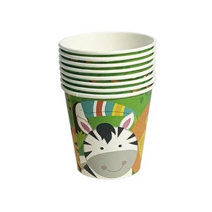 Jungle Animals Woodland Party Decorations Kids Birthday Baby Shower <strong>Paper</strong> Plate Set Cutlery Cups Napkins Tablecloth <strong>Table</strong> <strong>Cover</strong> - Product Image 5