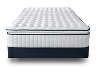 Matelas à ressorts roulé sous vide de refroidissement king size bon marché d'hôtel de haute qualité
