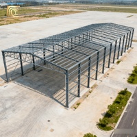 Bâtiment d'Entreposage en Acier Anti-Corrosion pour l'Afrique du Sud avec Structure Résistante au Vent, Durable, Moderne et à Grande Portée