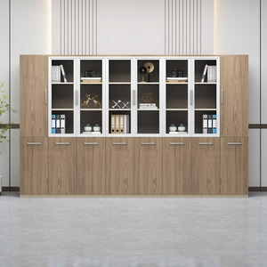 家具キャビネット新しいモダンな本棚仕切り装飾収納キャビネット木製 - Product Image 3