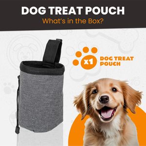 Échantillon gratuit Pochette pour friandises pour chien en silicone imperméable portable Pochette d'entraînement pour animaux de compagnie avec fermeture magnétique et ceinture - Product Image 3