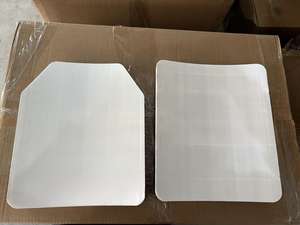 PE硬質装甲プレートIII 軽量装甲 1.45KG フラットプレート シングルカーブ 長方形 タクティカルプレート - Product Image 2