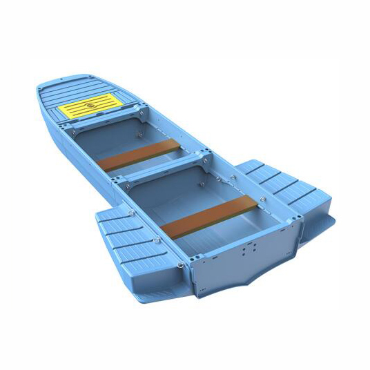 Экологически чистые прочные пластиковые гребные лодки для 4-5 взрослых