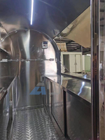 Nouvelle remorque alimentaire personnalisée 2024, caravane, mini cuisine, camion de nourriture, chariot de nourriture mobile, remorque alimentaire mobile