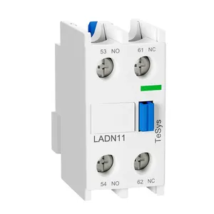 LADN11 1NO + 1NC Front mounting Screw clamp terminals Auxiliary contact block