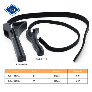 Llave ajustable de goma antideslizante de 6 y 8 pulgadas para filtro de aceite, herramienta de reparación automotriz de tuberías y fontanería, abridor de tarros - Product Image 3