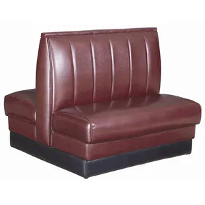 Restaurant furniture supplier leather restaurant sofa cafe booth BT789