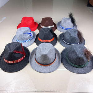 Sombrero Fedora bávaro personalizado 2023 para fiesta de la cerveza alemana, fiesta, sombrero de Oktoberfest personalizado, capucha, suministros promocionales para fiestas - Product Image 3