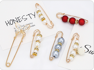 Broche multifonctionnelle de style rétro en alliage plaqué or pour mariage, fiançailles, fête, cadeau, décoration de mode, unisexe - Product Image 4