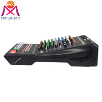 Equipo de sonido de audio Mezclador profesional de 8 canales Consola digital Rendimiento adecuado
