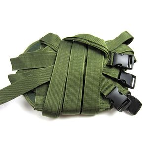 Cinturón de tracción lumbar ajustable verde de cuatro piezas para estiramiento y fijación de discos espinales, uso médico - Product Image 5