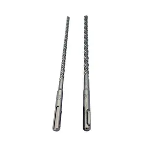 SDS cộng với Chéo Đầu khoan bit bê tông 210mm Carbide đôi xoắn ốc khoan hiệu quả độ chính xác cao bền