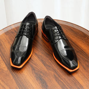 Nueva Colección de Otoño del Diseñador Original, Zapatos de Hombre de Cuero Genuino, Estilo Británico, Enfocados en el Negocio con Características Distintivas - Product Image 5