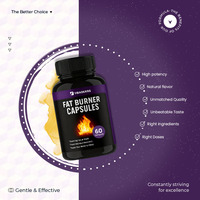 Marque privée Slim Plus Brûleur de graisse Capsules de gestion du poids Soutient l'appétit Aide au sommeil Diète Stimulation du métabolisme