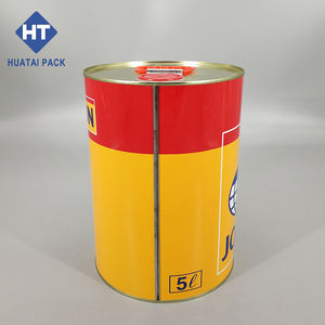 برميل طبلة قصدير برأس محكم 18L مع 42 صنبور بلاستيك للمخففات وتغليف الزيت - Product Image 3