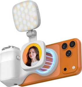 Poignée de caméra magnétique flexible avec télécommande, support de téléphone de bureau, accessoire MOCA ARCO pour Vlog - Product Image 1