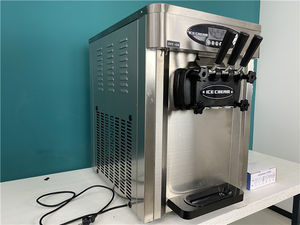 Machine à glace molle professionnelle en acier inoxydable, très vendue, pour restaurants – Machine à crème glacée molle - Product Image 5
