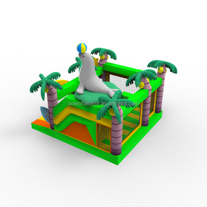 Casa de rebote inflable de animales de <span class=keywords><strong>playa</strong></span> y sol, gorila inflable para niños, fiesta, salto y Tobogán, Combo, <span class=keywords><strong>Castillo</strong></span> de salto <span class=keywords><strong>hinchable</strong></span> al aire libre - Product Image 4