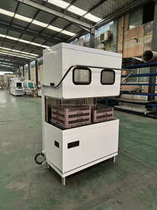 Cuisine commerciale vaisselle stérilisation couvercle rabattable Double panier lave-vaisselle tasse Machine à laver pour restaurants cuisines - Product Image 6