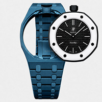 Nouvelle conception, boîtier de montre en acier inoxydable 316L haut de gamme, kit de modification OEM ODM personnalisé, outil, montre Royal Pop Wrist COLLAB