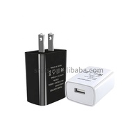CE Listed USB Wall Charger Power Supply 5v 1A (1000mA) Portable Travel Power Adapter Plug
