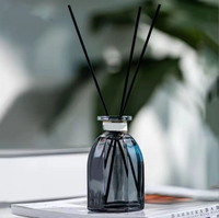 Bouteille en verre d'aromathérapie simple et moderne de 150 ml, diffuseur vide, bouteille d'huile aromatique