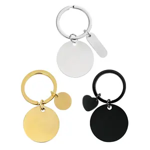 Tùy chỉnh logo thép không gỉ khắc Kim Loại trống ID tag logo Dog Tag