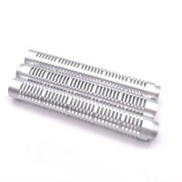Profilés d'extrusion en aluminium creux sur mesure, plaque de refroidissement pour chiller à eau, plaque d'extrémité de refroidissement pour échange thermique de batteries EV