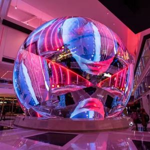 Nuevo Módulo LED Interior P2 con Pantalla Táctil Esférica Flexible para Educación, Cartel Digital para Centros Comerciales y Metro - Product Image 3