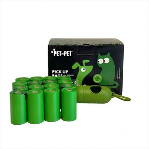 Custom Eco Friendly Biodegradable <b>Compostable</b> Poo Waste <b>Bags</b> Degradable Poop <b>Bag</b> Dogs Outdoor Pick up Pet Dogs Poop <b>Bags</b> - Product Image 4