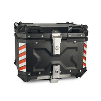 Nouveau Design Top Case Moto 22L/35L/45L/55L/65L/85L/100L en Aluminium Étanche Coffre Arrière Moto pour BMW R1200/1250GS