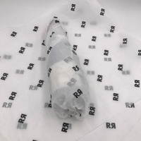 Papier cadeau en papier de soie blanc à motif animalier léopard guépard, écologique, recyclable, antirouille, en pâte de bois vierge, pour sérigraphie