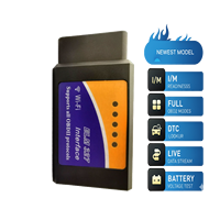 Escáner Inalámbrico OBD2 ACETOP ACEB18, Herramienta de Diagnóstico, Lector de Códigos de Vehículos, Herramienta de Escaneo para Automóviles, Reinicio, Eliminación de la Luz de Verificación del Motor