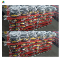 Protector de Cables de Goma Ecológico para Exteriores con Servicio de Corte y Señal de Advertencia para Cables de Carga de Vehículos Eléctricos