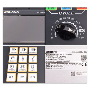 Controlador Wei Hong con Enlace Integrado NK280B para Soporte ATC, Cambio de Herramienta en Línea Recta, Controlador Integrado con Enlace - Product Image 5