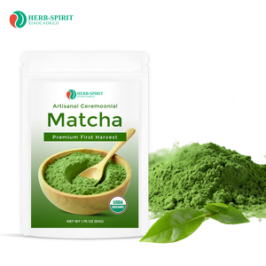 <span class=keywords><strong>Matcha</strong></span> en Polvo 100% Orgánico de Grado Ceremonial, 50g, Porciones de <span class=keywords><strong>Té</strong></span> Verde de Primera Cosecha en Bolsa de Marca Blanca - Product Image 3