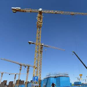 Grue à tour à plateau plat Dahan DH620-8530-32 tonnes, fabrication en usine, hauteur maximale 85 m, hauteur de levage maximale 300 m-350 m - Product Image 1