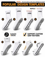 Chaussettes de Pilates souples antidérapantes pour femmes avec logo personnalisé
